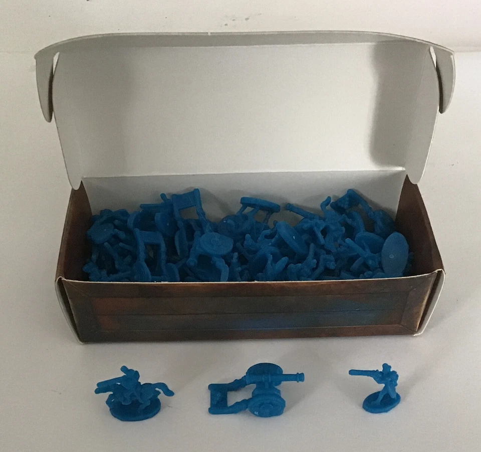 Piezas de repuesto Risk by Hasbro 2015, reemplazos azul del ejército Foto 1 de 1