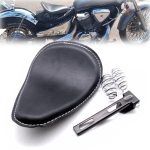 3''Solositz Sattel Sitz Federn Halteschiene Set Für Harley Softail Bobber Custom - Picture 1 of 11