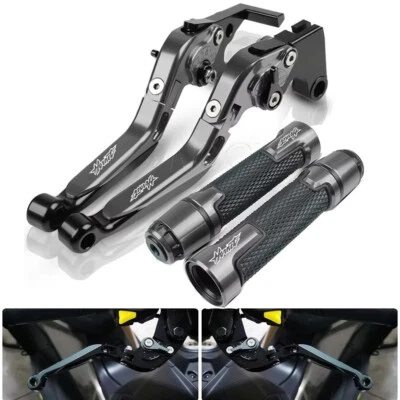For Honda CB600F Hornet 2007-2013 CNC Brake Clutch Levers Handlebar Grips sets - Image 1 of 4
