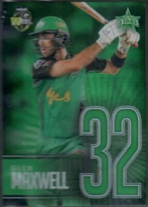 2017-18 TAP 'N' PLAY CRICKET JERSEY NUMBER SILVER; INDIVIDUAL CARD SALE - Picture 1 of 9