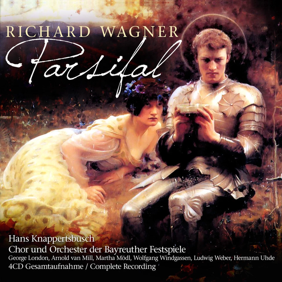 CD Parsifal De Richard Wagner Con Orquesta Del Festival Bayreuth 4CDs - Imagen 1 de 1