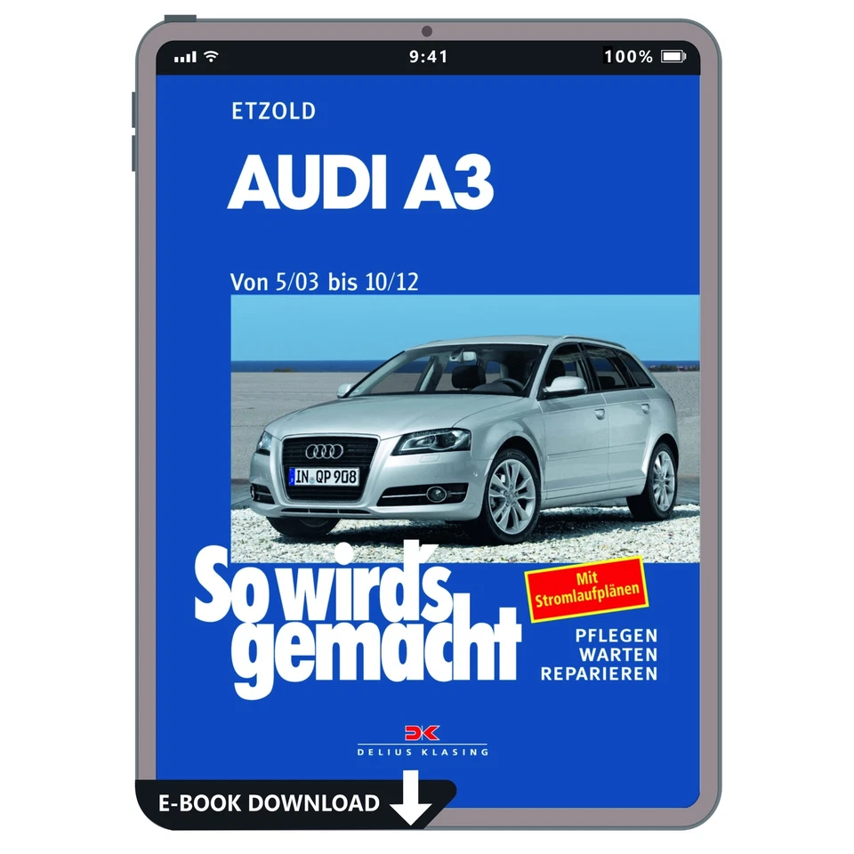 Audi A3 Sportback Typ 8P/8PA 2003-2012 So wirds gemacht Werkstatthandbuch eBook - Bild 1 von 4