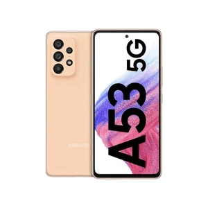 Samsung Galaxy A53 5G Dual SIM Smartphone 128GB Awesome Peach - Sehr Gut - Bild 1 von 4
