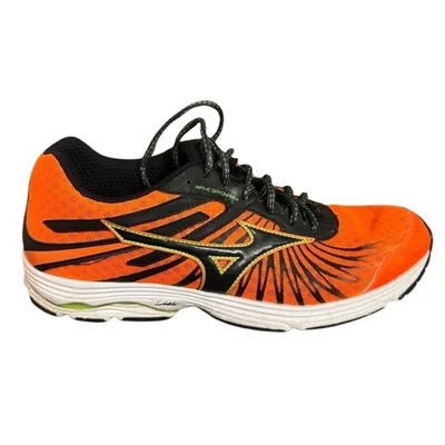 Zapatos para correr Mizuno Wave Sayonara 4 naranja negro para hombre talla 11,5 sin plantillas Foto 1 de 4