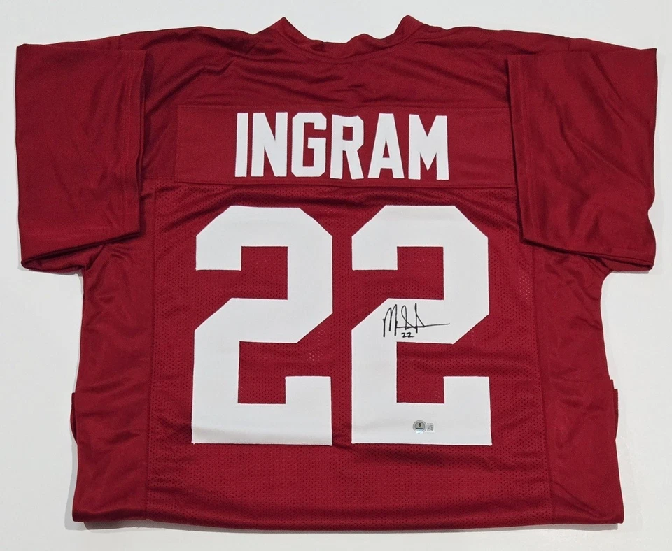 Mark Ingram Signed Auto UA Alabama Crimson Tide Football Jersey Beckett - Image 1 of 1