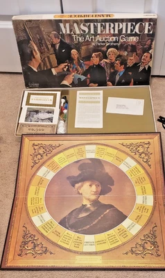 DE COLECCIÓN 1970 OBRA MAESTRA SUBASTA ARTE JUEGO DE MESA COMPLETO BONITO NO. 4 Foto 1 de 4