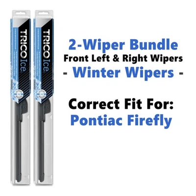 Limpiaparabrisas INVIERNO 2pk Super-Premium - apto para Pontiac Firefly 1989-1991 - 35190/160 Foto 1 de 4