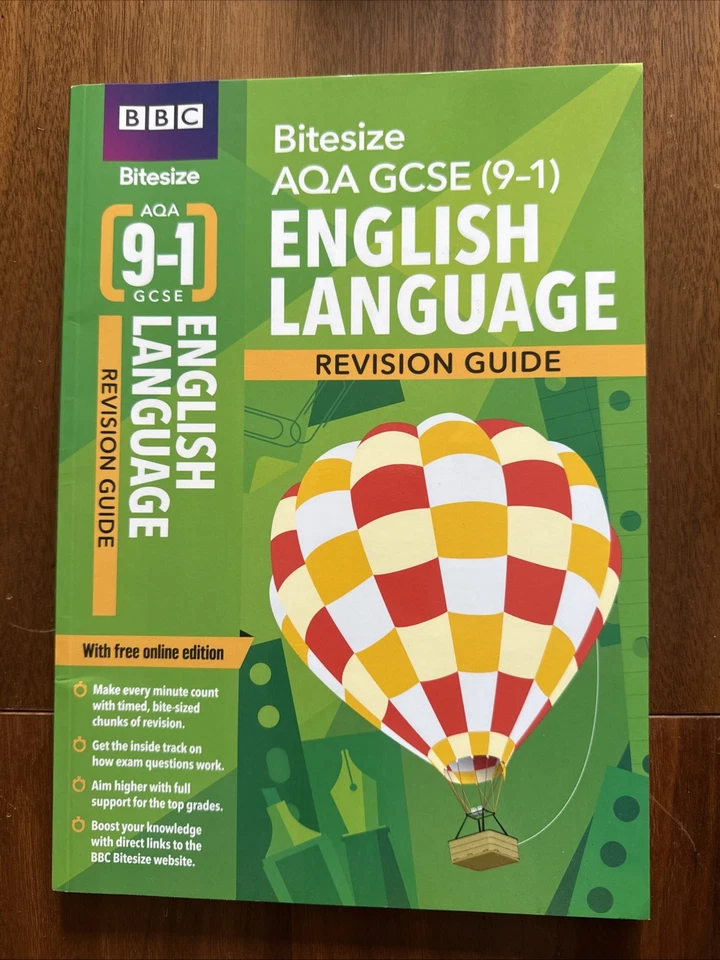AQA GCSE English Language Revision Guide BBC Bitesize With Free Online Edition - Image 1 of 1