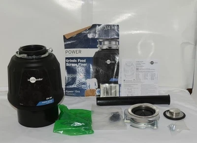 InSinkErator 15ss Power Series Non Corded 3/4-HP Continuous Feed Garbage Disposa - Image 1 of 4