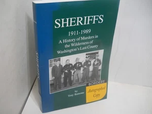 SHERIFFS 1911-1989 by Bamonte, Tony ~ Fine TPB * Flat Signed* Ships Fast. - Picture 1 of 5
