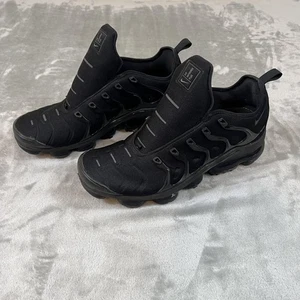 Nike Air VaporMax Plus Zapatos Para Hombre Talla 13 Triple Negro Tenis 924453-004 - Imagen 1 de 7