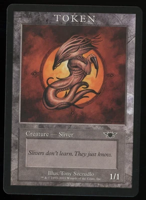 Sliver Token (Legions) - MTG Magic Player Rewards 2003 - RareCo - Image 1 of 3
