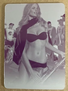 2007 SPORTS ILLUSTRATED SI SWIMSUIT JULIE HENDERSON PRINT PLATE MAGENTA RED - Picture 1 of 2