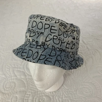 Dope by Dope Bougie Crew Be Cool Jamaica Sombrero Cubo Denim Ropa de Calle AOP Foto 1 de 4