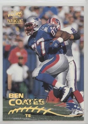 1998 Pacific Paramount Ben Coates #136 - Image 1 of 2