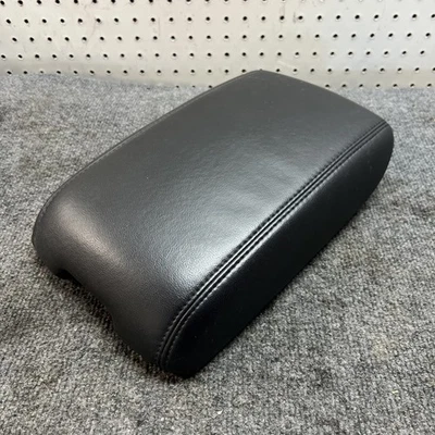 10-16 CADILLAC SRX CUERO CONSOLA CENTRAL ALMACENAMIENTO CUBIERTA TAPA REPOSABRAZOS OEM NEGRO Foto 1 de 4