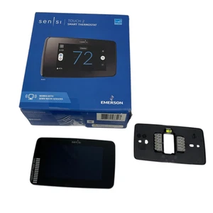 Emerson Sensi Touch 2 ST76 Smart Thermostat Black #UMP6547 (VK) - Picture 1 of 12