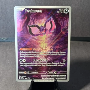 Pokemon TCG Pecharunt 129 Sv: Scarlet & Violet Black Star Promo Cards Holo - Picture 1 of 2
