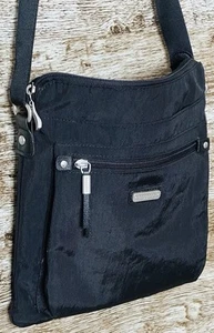 BAGGALLINI BLACK CROSSBODY JOEY BAG WOMENS TRAVEL PURSE - Picture 1 of 10
