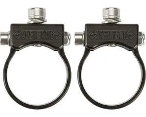 OPEN TRAIL LIGHT BAR BRACKETS 1.5 CLAMP (PAIR) MODOT1.5-BK 12-9050 - Picture 1 of 3