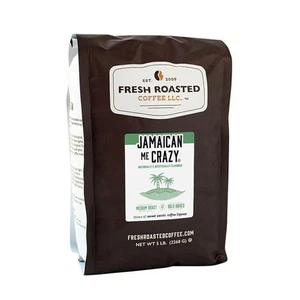 Fresh Roasted Coffee | Jamaican Me Crazy Flavored Coffee - Picture 1 of 3