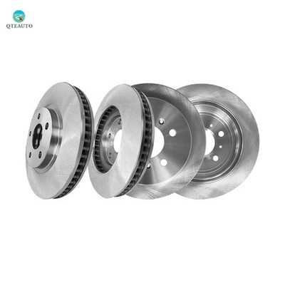 Set of 4 Front 303mm-Rear 278mm Brake Rotors To 2000-2005 Chevrolet Monte Carlo - Image 1 of 4