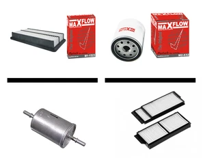 Air Cabin Fuel Oil Filter Service Kit Fits Mazda 3 BK10F1 2.0L LF/MZR MPFI DOHC - Picture 1 of 1