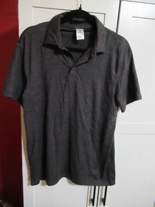 Member's Mark, Polo Suave Manga Corta Pequeño Para Hombre, Gris Carbón - Imagen 1 de 3