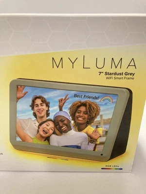 Photo Share My Luma  7” Stardust Grey WIFI Smart Frame. FML07SD 8 Gb Storage - Image 1 of 4