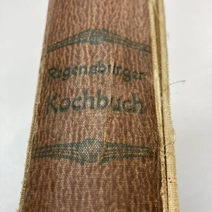 Regensburger Kochbuch von Marie Schandri 1898 - 1922 Rezepte -Gut erhalten - RAR - Imagen 1 de 1