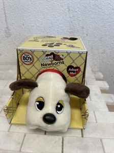2019 POUND PUPPIES Classic 80's Collection NEWBORNS PLÜSCH Hund creme/braun Hasbro - Bild 1 von 2