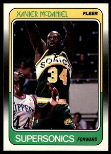 Xavier McDaniel | 1988-89 Fleer #108 | Near Mint or Better - Picture 1 of 2