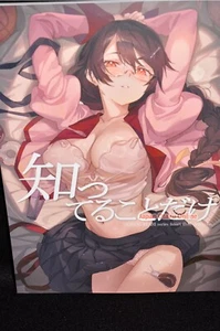 All I know Bakemonogatari Art Book HxxG EMBER Doujinshi C101 from Japan NEW - Picture 1 of 6