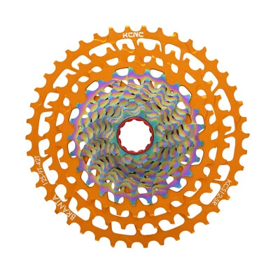 KCNC 12 Speed Road Cassette 9-42T , XG-1290 compatible, XDR hub compatible ,Gold - Image 1 of 3