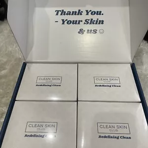 CLEAN SKIN CLUB CLEAN TOWELS Box Of 4 Boxes ( 200 COUNT) 100% USDA BIO-BASED - Picture 1 of 2