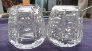 2 Mini Pequeño Waterford Cristal "Tralee" Escalera Patrón/Corte Horizontal 4.5" - Imagen 1 de 8