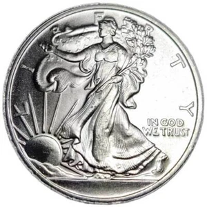 1 oz Silver Liberty Round - Walking Liberty Design | OZ Mint - Picture 1 of 2