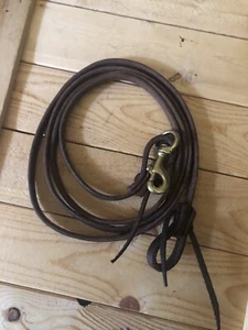 ¡¡NUEVO!! Riendas de cuerda de cuero suave Dutton 8' 1/2" "ENVÍO GRATUITO" - Imagen 1 de 2