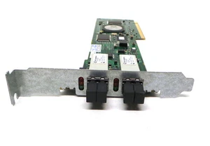QLogic QLA2322 PCI-x 2GB Host Bus Adapter Card FC Fibre HBA Dell T2058 WH558 - Picture 1 of 2