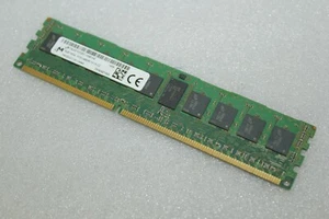Micron 8GB 1Rx4 PC3-14900R DDR3 ECC Server Memory Ram MT18JSF1G72PZ-1G9E1HE - Picture 1 of 1