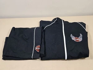 Pantaloni tuta donna Harley-Davidson taglia L top taglia XL pianta dipendente negozio  - Foto 1 di 12