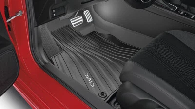 2022-2026 Genuine Honda Civic 4dr/5dr All Season Floor Mats OEM 08P17-T20-110 - Image 1 of 2