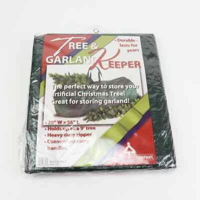 National Heavy Duty Christmas Tree Storage Bag w/ Handles & Zipper/ - Image 1 of 4