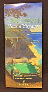 2018 Pebble Beach Tour d'Elegance Teilnehmerführer NEU - Bild 1 von 2