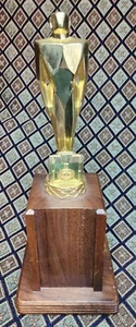 1930's Art Deco Sales Award Trophy Gold Gilt Statue • Awards Incentive Inc - Picture 1 of 9