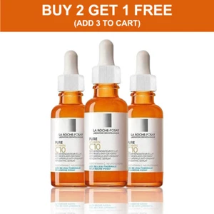 La Roche-Posay Pure Vitamin C10 Serum Anti-Ageing Serum (30ml/1oz) AU Sell - Picture 1 of 8