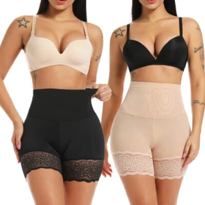 Women's Tummy Control Shorts High Waist Slimming Body Shaper Shaping Underwear - Picture 1 of 27