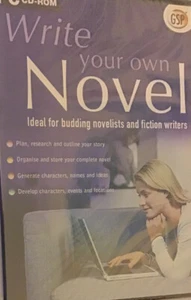 Write Your Own Novel For Budding Novelists &Fiction Writers PC CD ROM,BrandNEW💎 - Picture 1 of 3