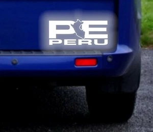 Calcomanía adhesiva reflectante Perú PE - Imagen 1 de 2