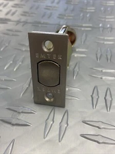 Emtek 2-3/8” Backset Deadbolt Latch Satin Nickel NEW - Picture 1 of 3